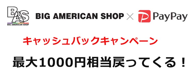 【期間限定】BAS×PayPayキャンペーン｜最大1000円相当戻ってくる！